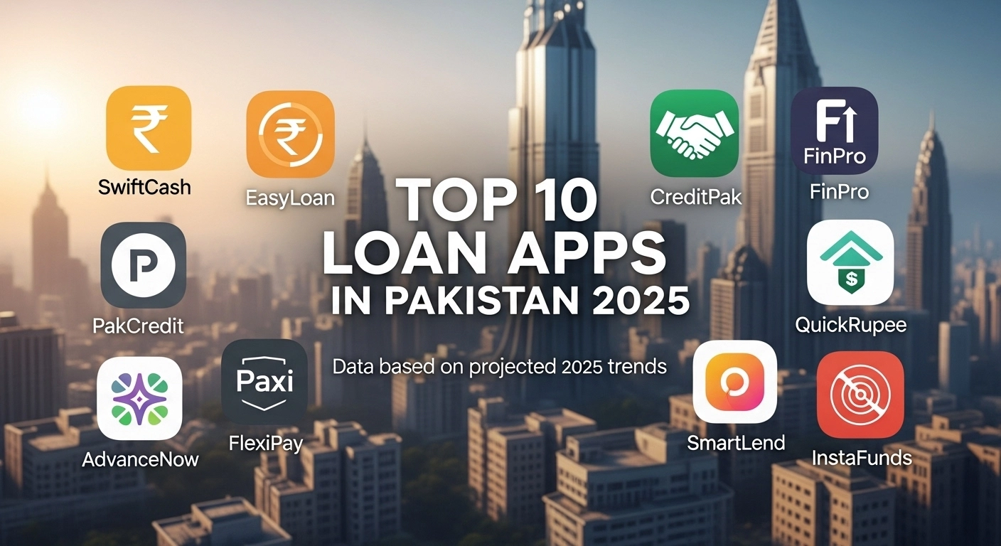 Top 10 Legal and Easy Loan Apps in Pakistan 2025