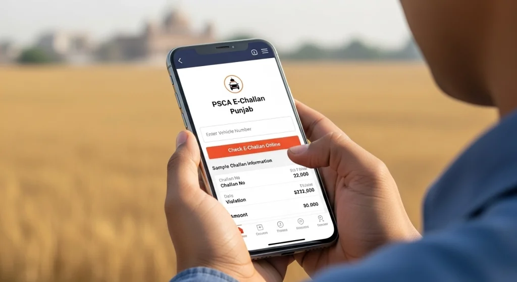 PSCA E-Challan Punjab