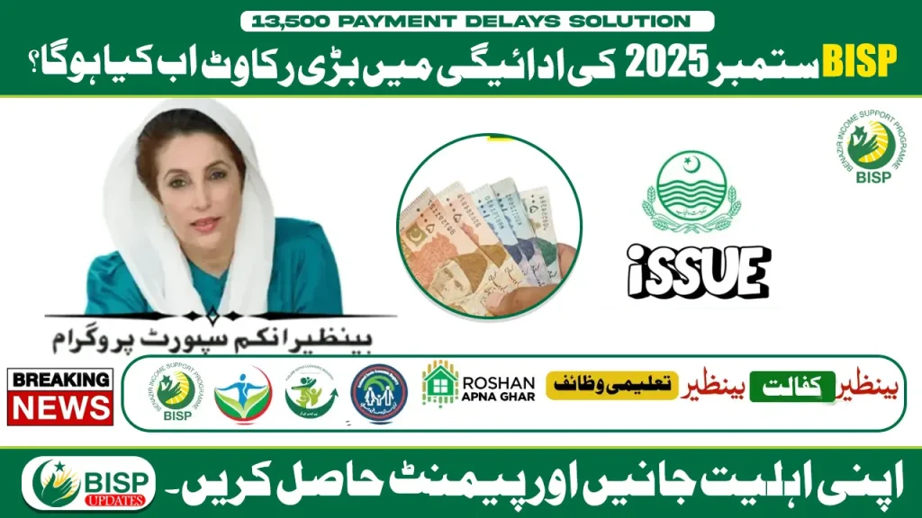 BISP 8171 Fingerprint Issue Resolved and Exact Date of Rs.13,500 Payment Withdrawal 2025