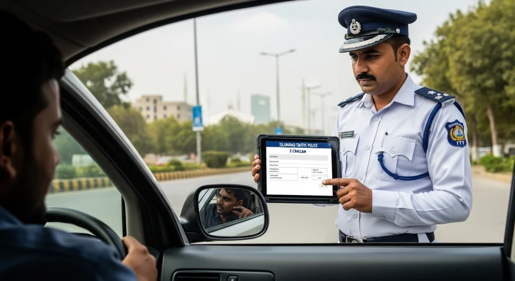 E Challan Islamabad | Check Your ITP Traffic Fine