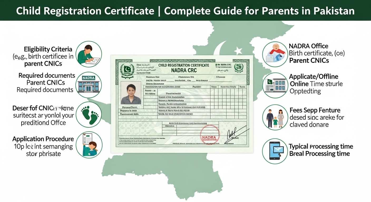 Child Registration Certificate (CRC) | Complete Guide for Parents in Pakistan