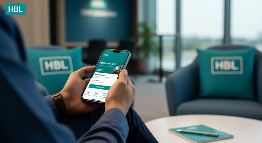 HBL Personal Loan via Mobile App 2025