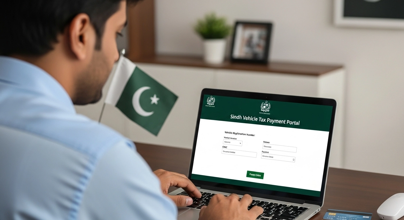 Online Vehicle Tax Payment Sindh