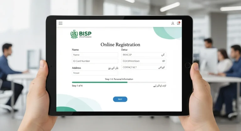 Online Registration Benazir Income Support Programme