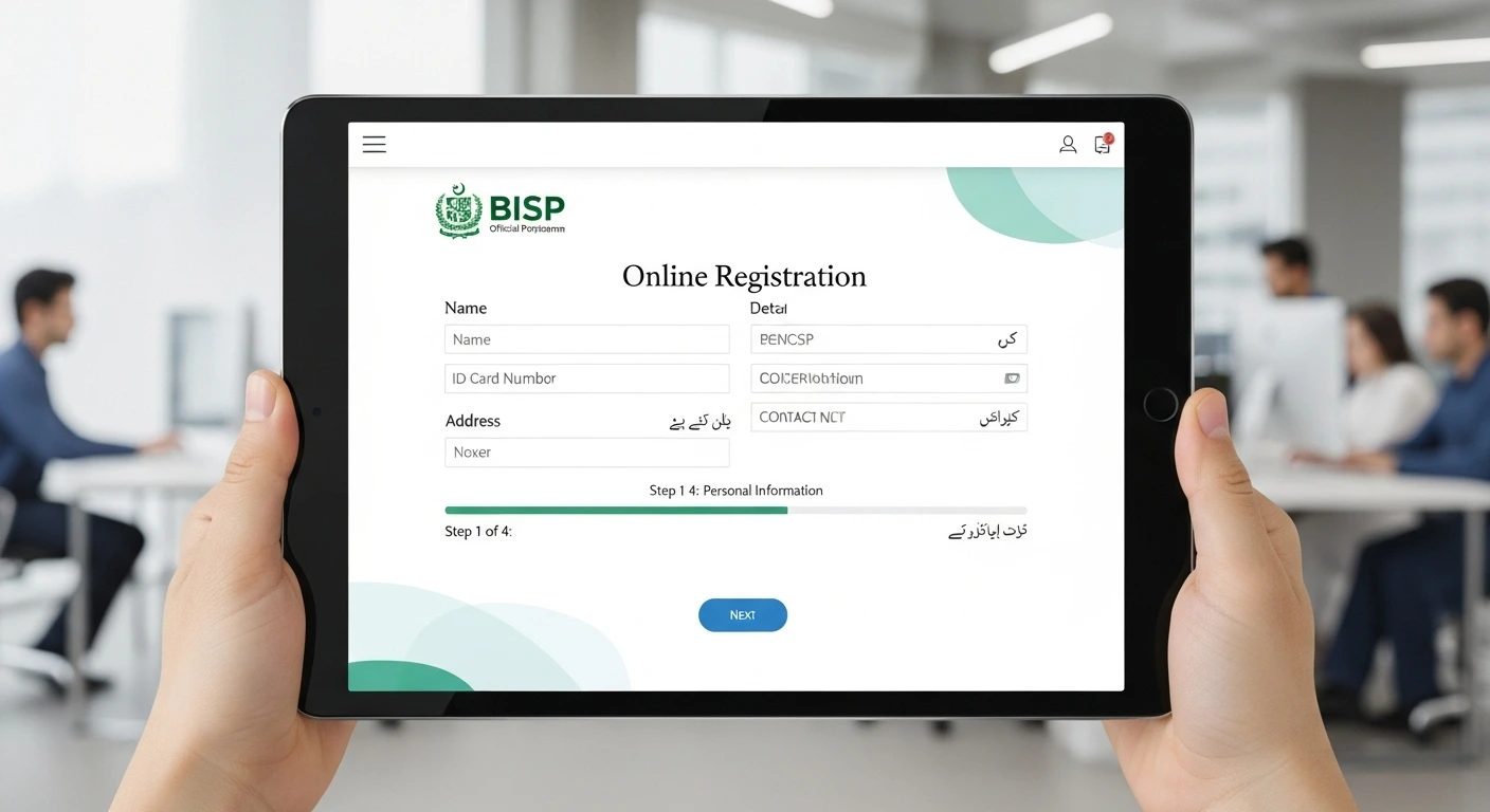 Online Registration Benazir Income Support Programme