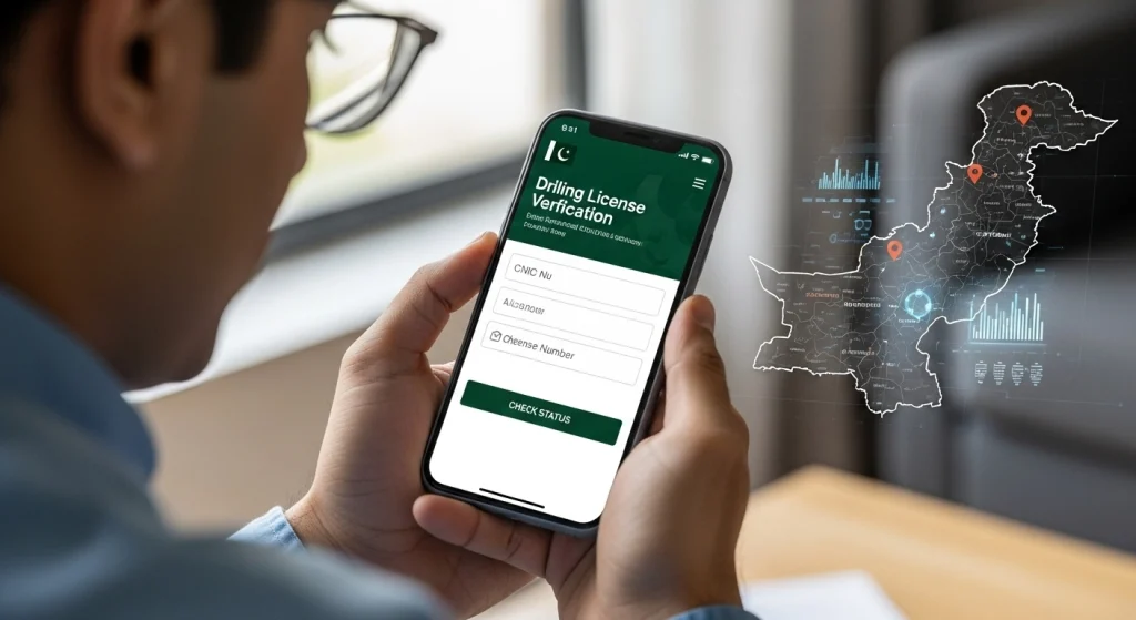 How to Check Your Driving License Online Anywhere in Pakistan