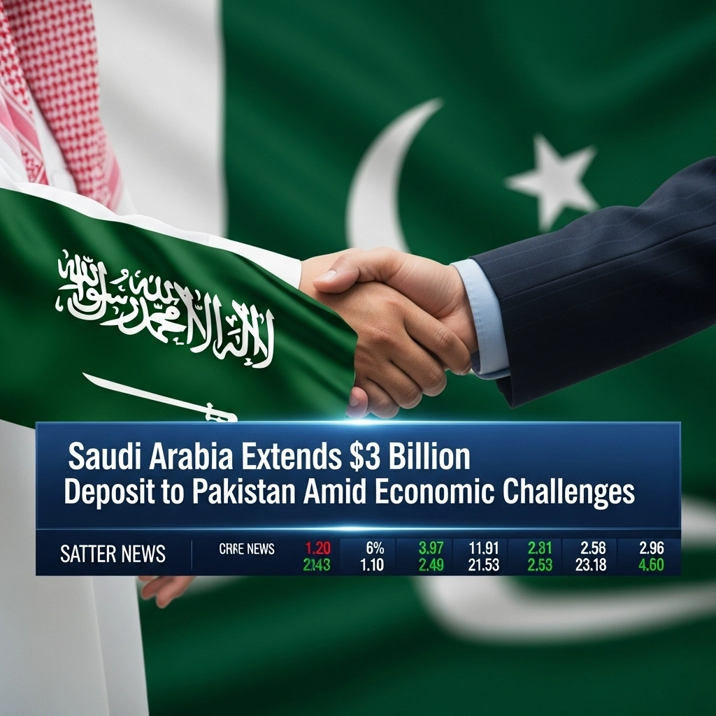 Saudi Arabia Extends $3 Billion Deposit to Pakistan Amid Economic Challenges