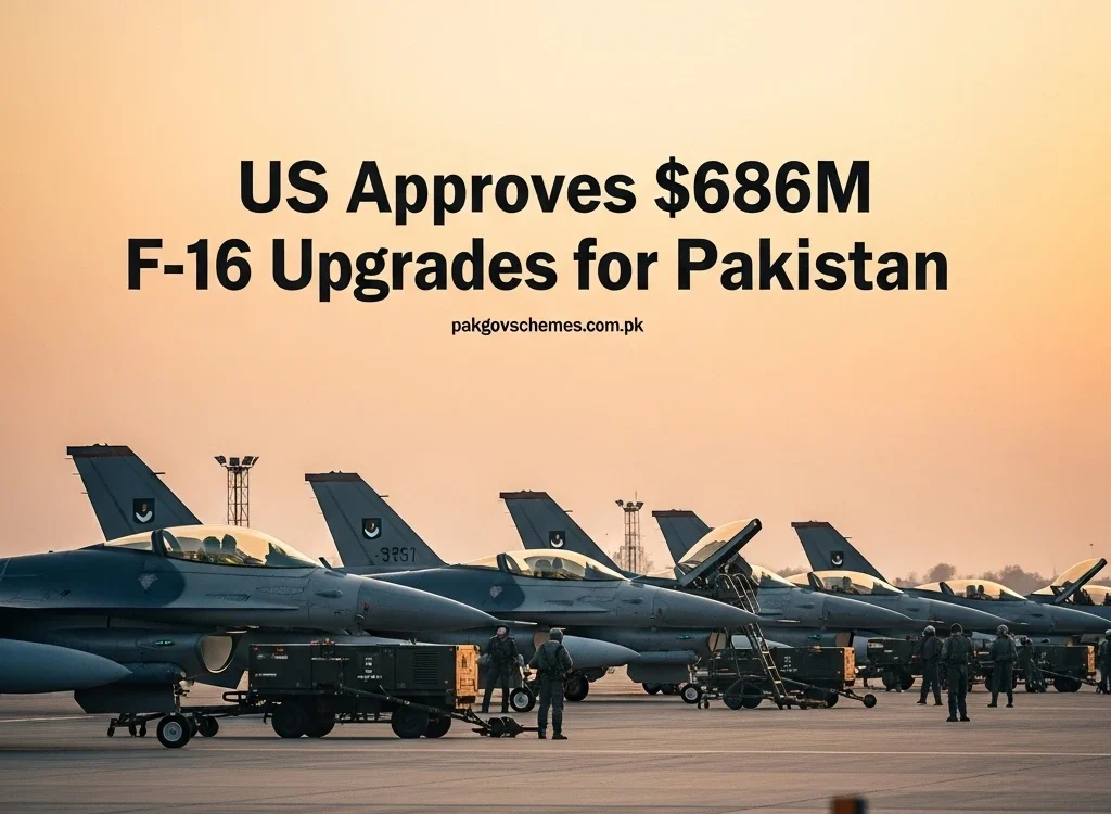 US Approves $686M F-16 Upgrade for Pakistan