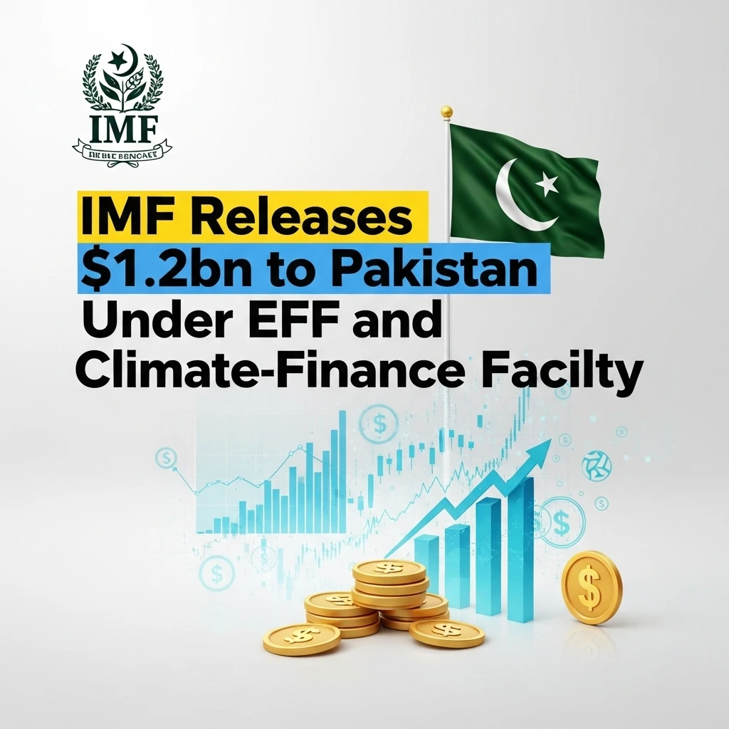 IMF Releases $1.2bn to Pakistan Under EFF and Climate-Finance Facility