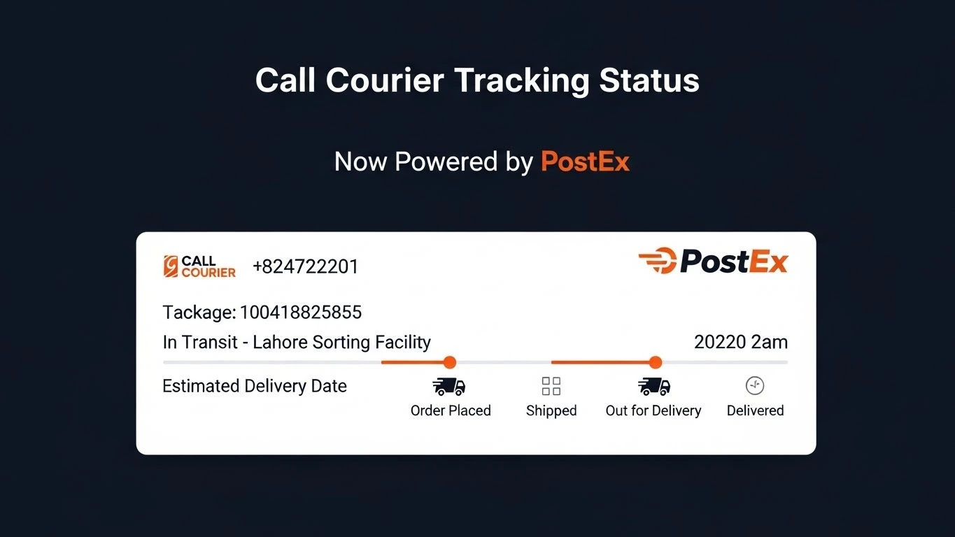 Call Courier Tracking Status | Now Powered by PostEx