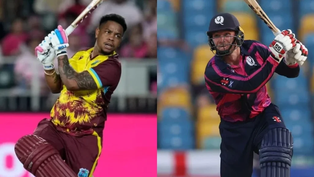 Scotland vs West Indies Live Score