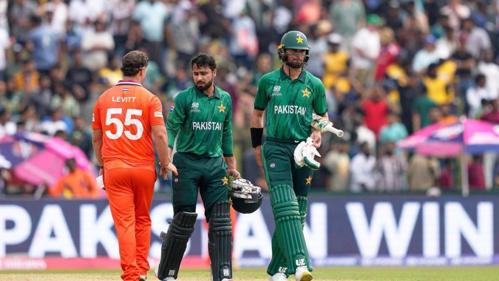 Netherlands Pakistan T20 WCup Cricket 33399