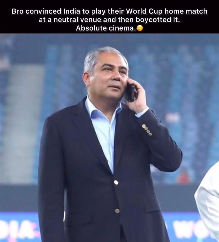 Pakistan Government Refuses to Play Against India