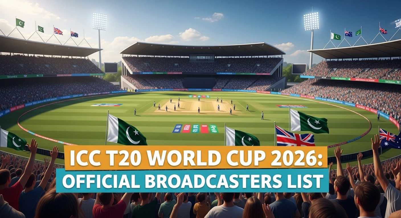 ICC T20 World Cup 2026: Official Broadcasters List