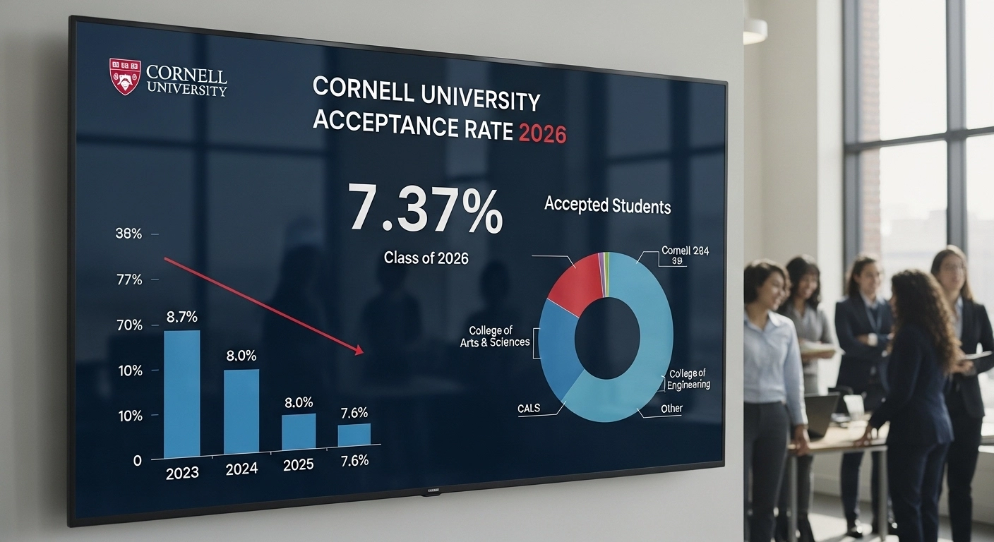 Cornell University Acceptance Rate 2026