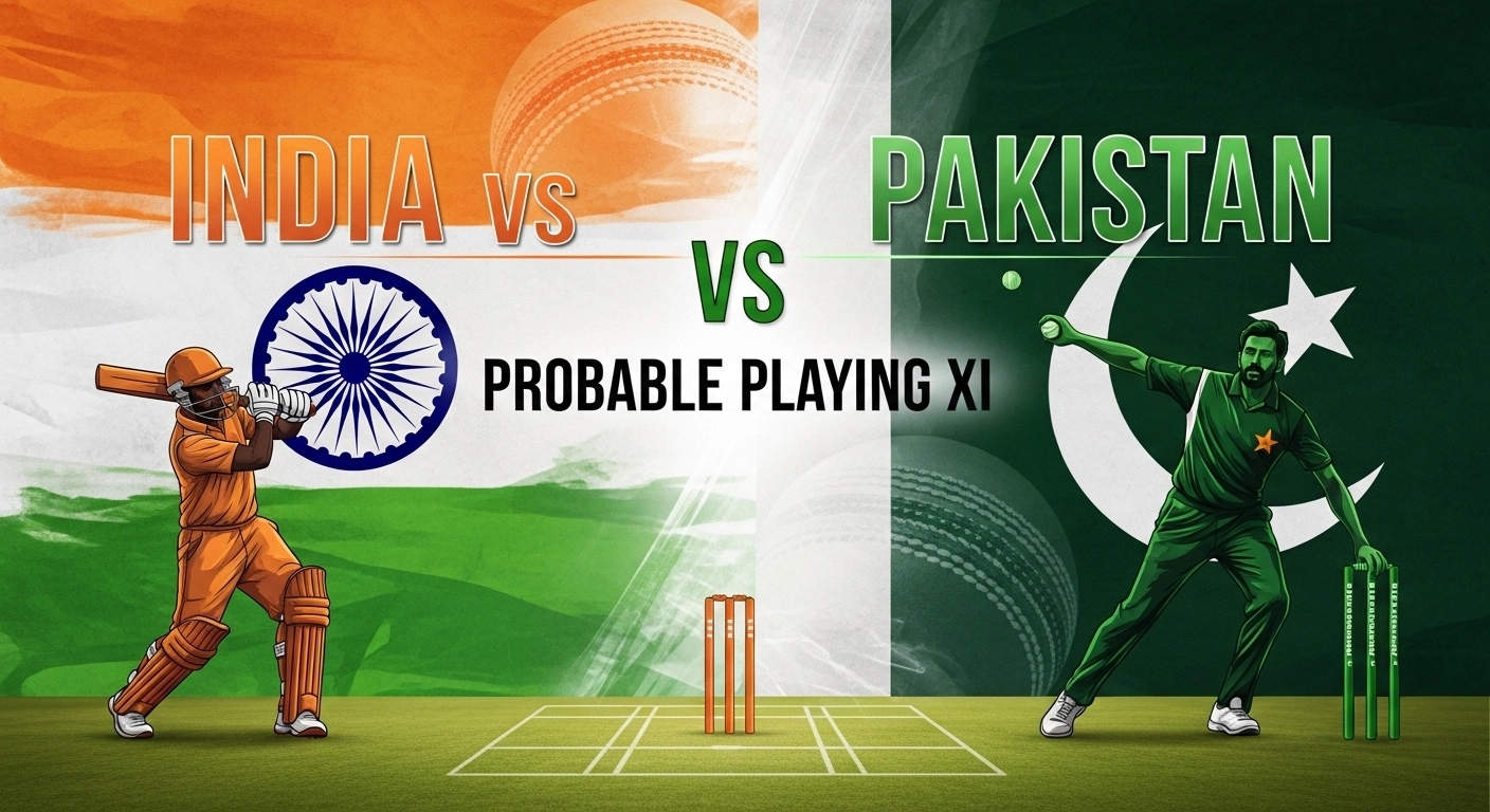 India vs Pakistan Probable Playing XI in T20 World Cup 2026