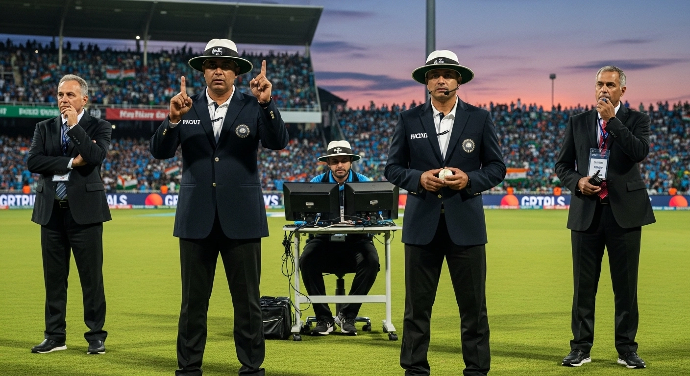 India vs Pakistan T20I World Cup Officials & Umpires