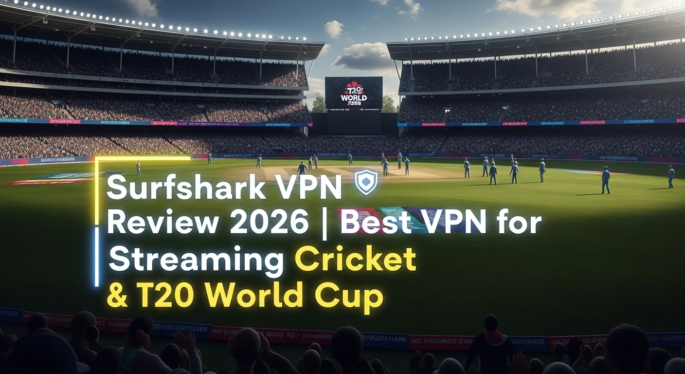 Surfshark VPN Review 2026 | Best VPN for Streaming Cricket & T20 World Cup