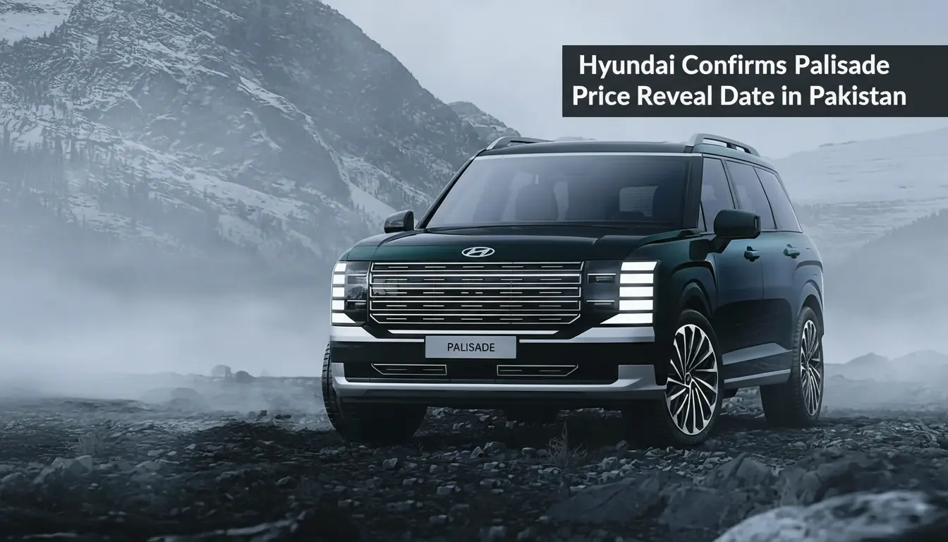 Hyundai Confirms Palisade Price Reveal Date in Pakistan