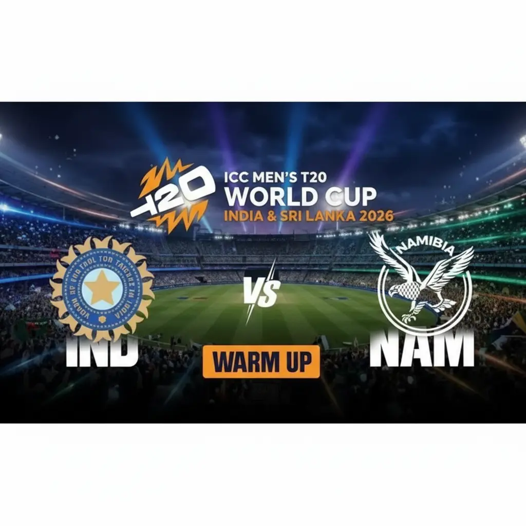 India A vs Namibia Warm-Up Match