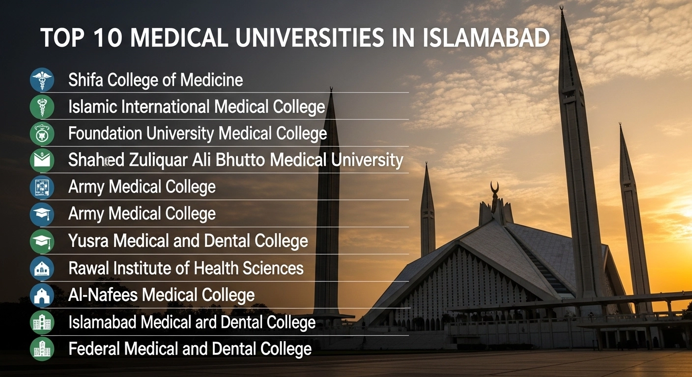Top 10 Medical Universities in Islamabad